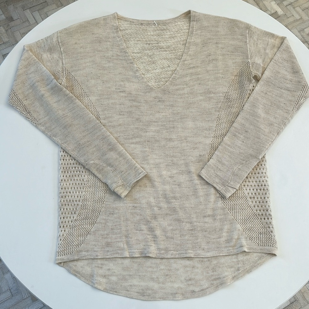 LULULEMON LINEN LONG SLEEVE